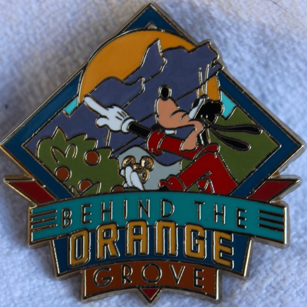 🎉HP🎉Adventures By Disney Behind The Orange Grove Collectible Trading Pin